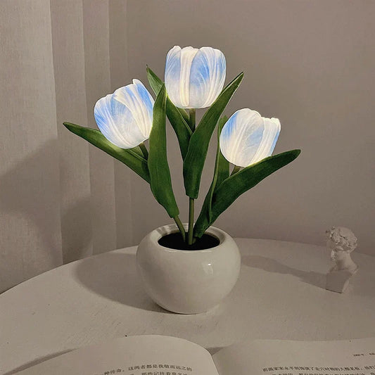 Blue Tulip Dreamlight Table Lamp