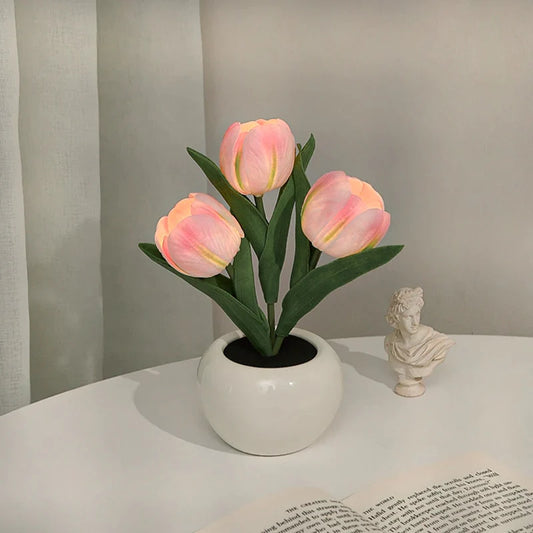 Pink Tulip Dreamlight Table Lamp