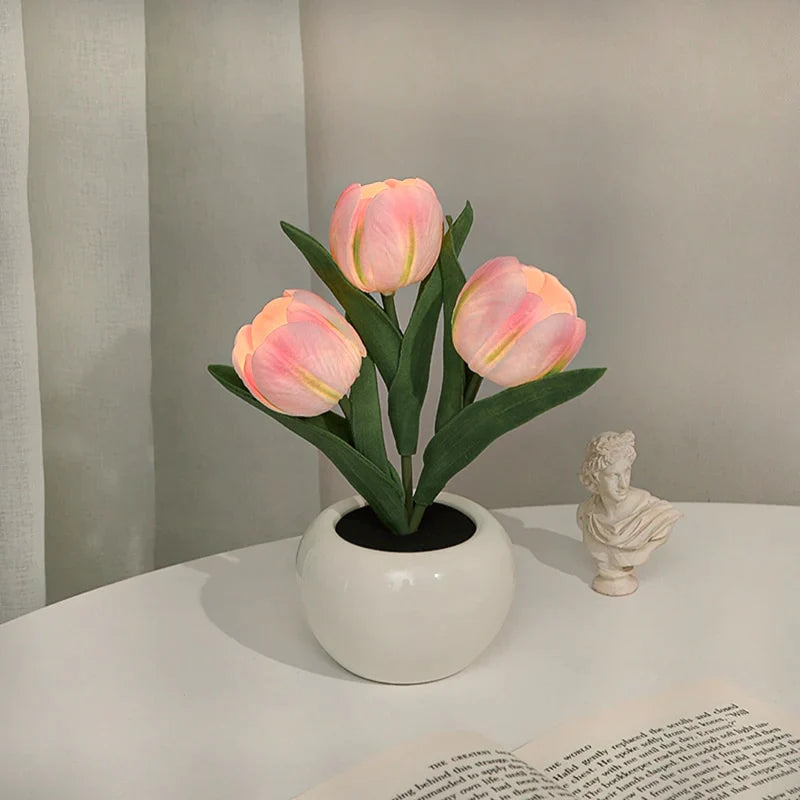 Pink Tulip Dreamlight Lamp