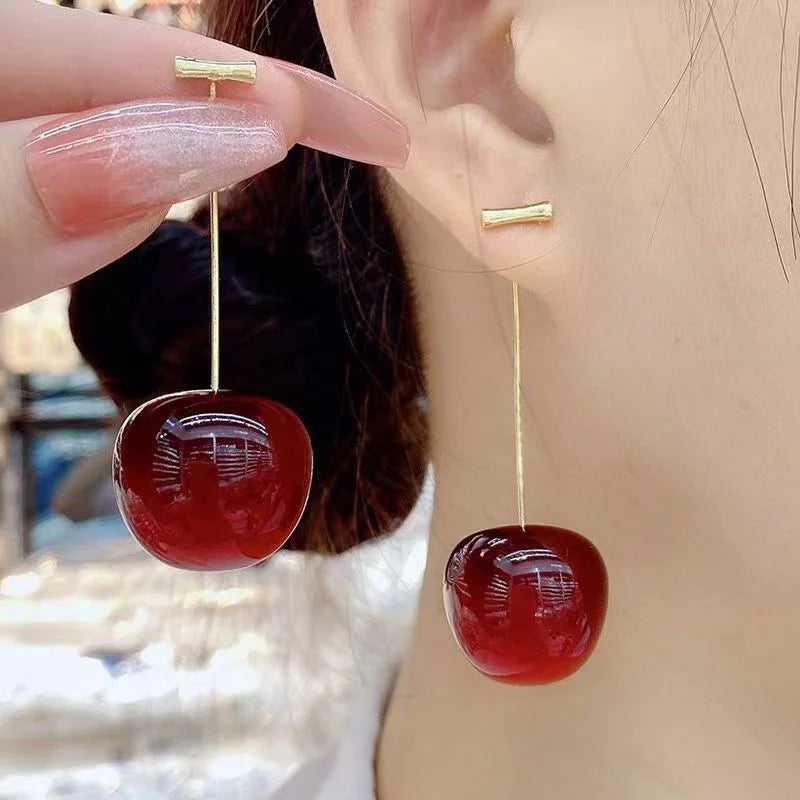 Viral Cherry Earrings