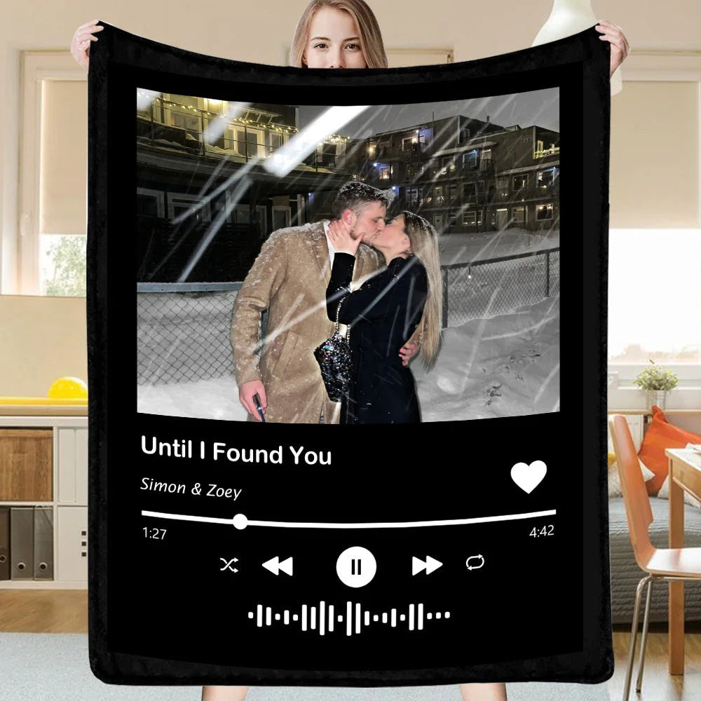 Custom Song Love Blanket